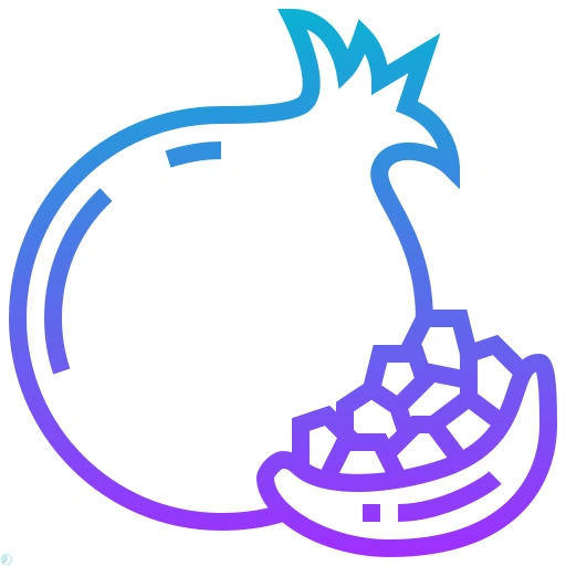 دانلود آیکون شب یلدا (استایل گرادیان خطی) با فرمت PNG