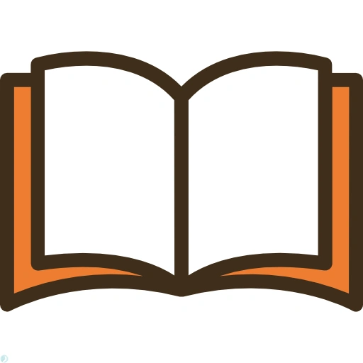 دانلود آیکون کتاب (استایل خطی رنگی) با فرمت PNG