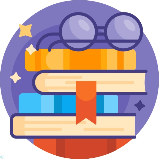 دانلود آیکون کتاب (استایل مسطح) با فرمت PNG