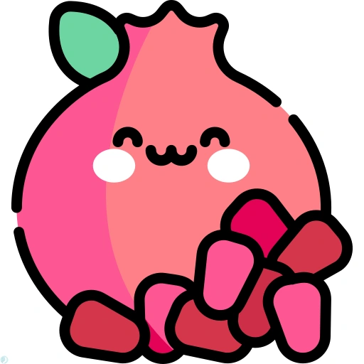 دانلود آیکون شب یلدا (استایل خطی رنگی) با فرمت PNG