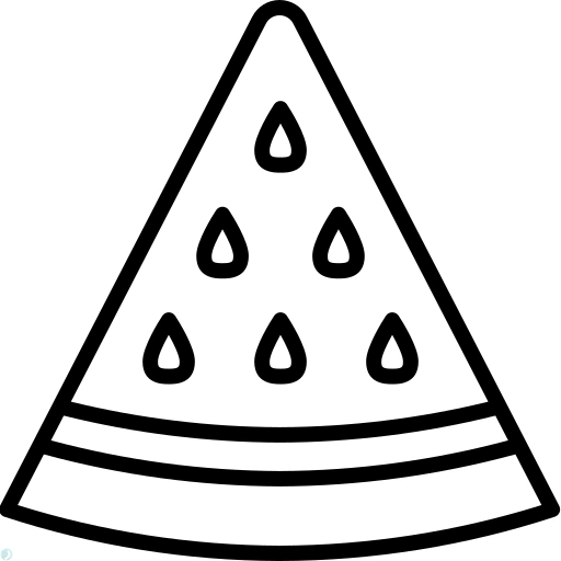 دانلود آیکون شب یلدا (استایل خطی مشکی) با فرمت PNG