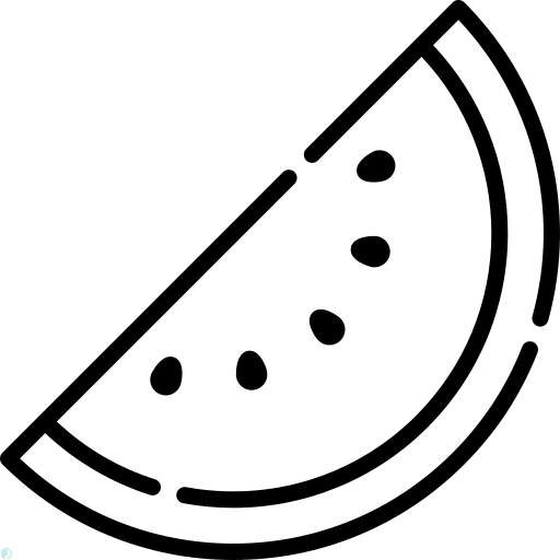 دانلود آیکون شب یلدا (استایل خطی مشکی) با فرمت PNG