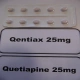 کوئنتیاکس قرص خوراکی 25 mg (قرص کوئتیاپین (بصورت فومارات))
