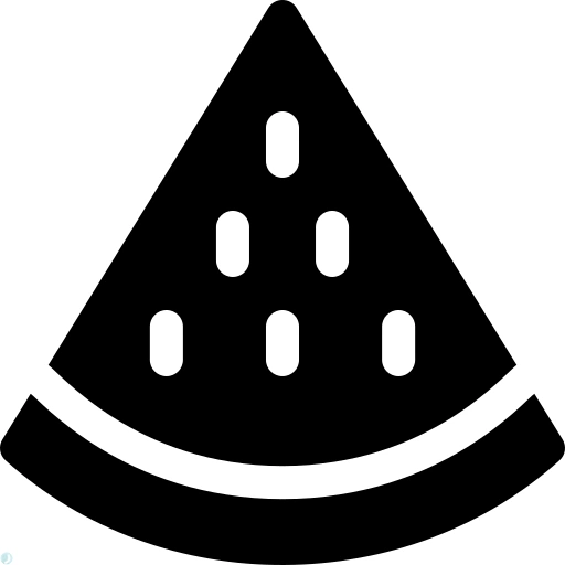 دانلود آیکون شب یلدا (استایل توپر مشکی) با فرمت PNG