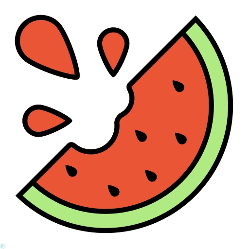 دانلود آیکون شب یلدا (استایل خطی رنگی) با فرمت PNG