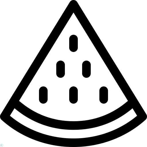 دانلود آیکون شب یلدا (استایل خطی مشکی) با فرمت PNG