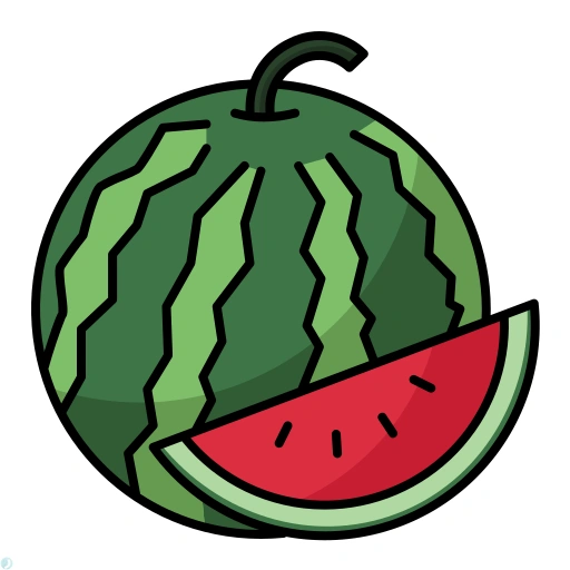 دانلود آیکون شب یلدا (استایل خطی رنگی) با فرمت PNG