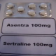آسنترا قرص خوراکی 100 mg (قرص سرترالین (بصورت هیدروکلراید))