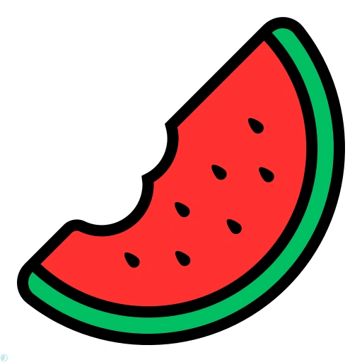 دانلود آیکون شب یلدا (استایل خطی رنگی) با فرمت PNG