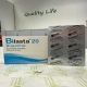 بیلاستا قرص خوراکی 20 mg (قرص بیلاستین)