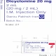 دی سیکلومین تزریقی پرنترال 10 mg/1mL 2mL(تزریقی دی سیکلومین هیدروکلراید)