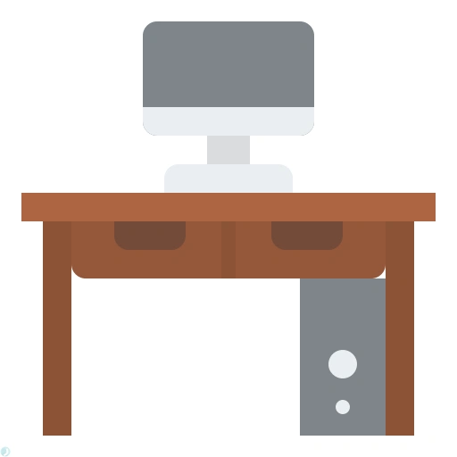 دانلود آیکون میز (استایل مسطح) با فرمت PNG