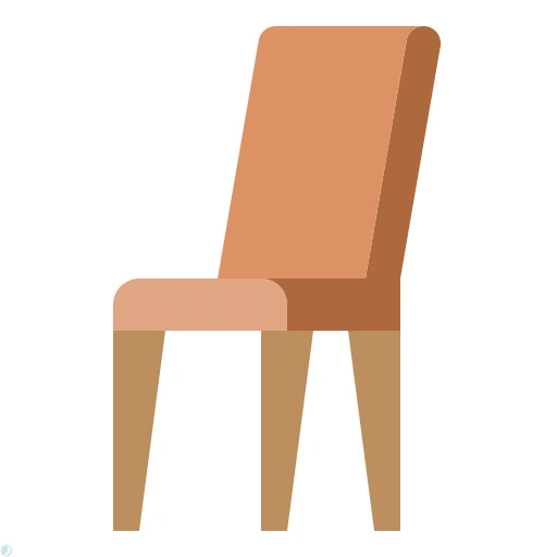دانلود آیکون صندلی (استایل مسطح) با فرمت PNG