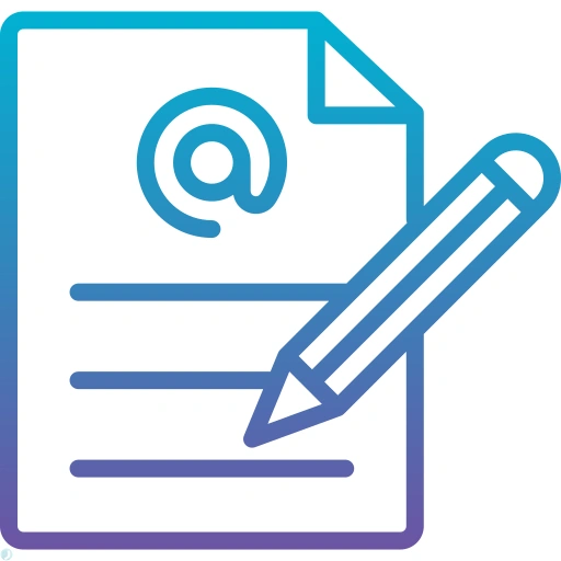 دانلود آیکون قرارداد (استایل گرادیان خطی) با فرمت PNG