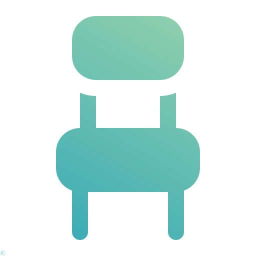 دانلود آیکون صندلی (استایل گرادیان) با فرمت PNG