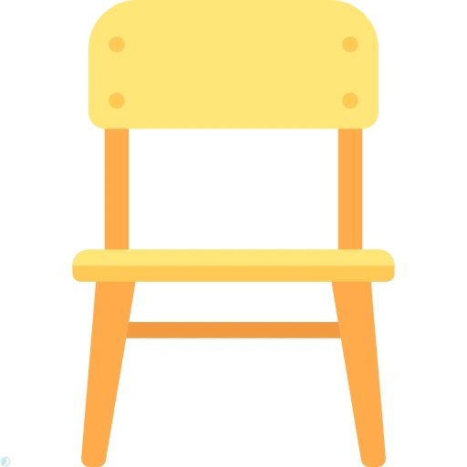 دانلود آیکون صندلی (استایل مسطح) با فرمت PNG