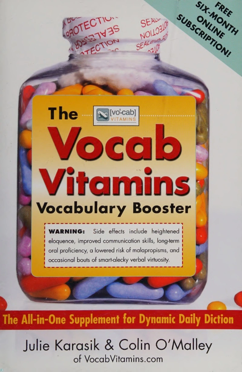 دانلود کتاب The vocab vitamins vocabulary booster (نسخه PDF)