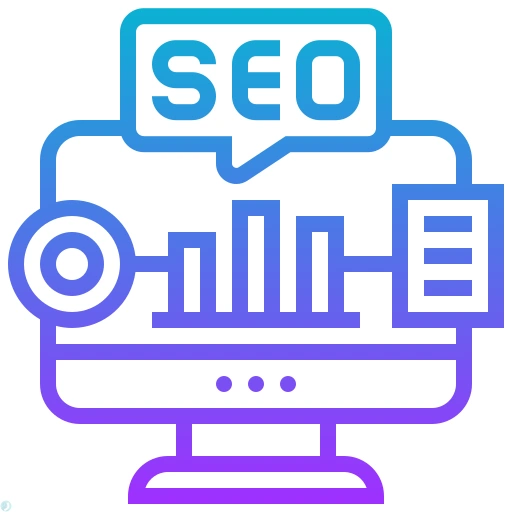 دانلود آیکون سئو (استایل گرادیان خطی) با فرمت PNG