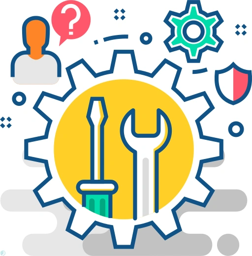 دانلود آیکون سئو (استایل خطی رنگی) با فرمت PNG