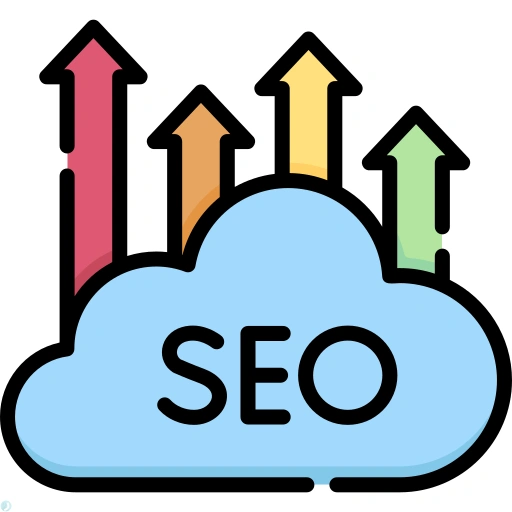 دانلود آیکون سئو (استایل خطی رنگی) با فرمت PNG