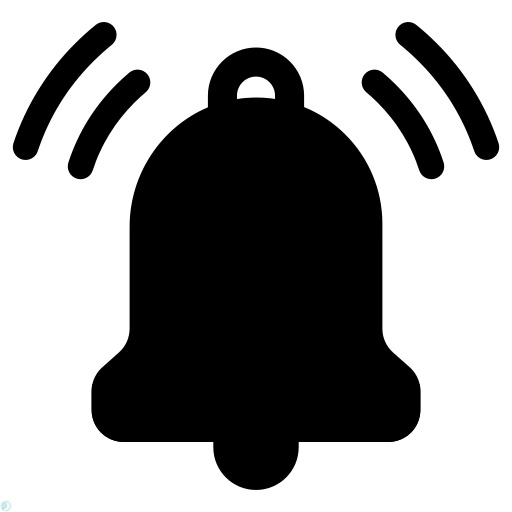 دانلود آیکون نوتیفیکیشن (استایل توپر مشکی) با فرمت PNG