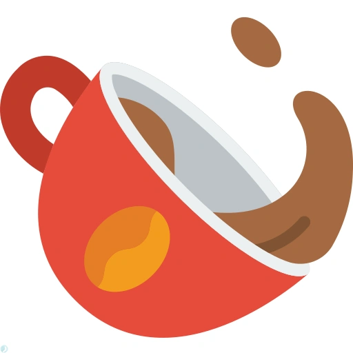 دانلود آیکون قهوه (استایل مسطح) با فرمت PNG