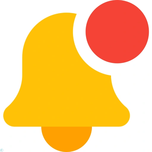 دانلود آیکون نوتیفیکیشن (استایل مسطح) با فرمت PNG