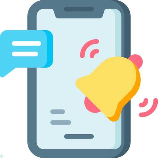 دانلود آیکون نوتیفیکیشن (استایل مسطح) با فرمت PNG