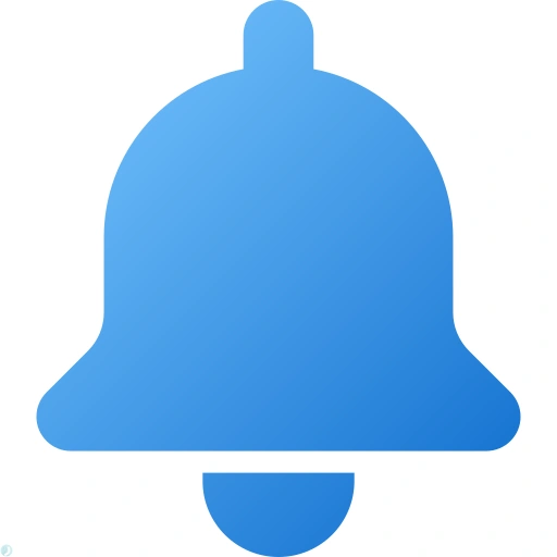 دانلود آیکون نوتیفیکیشن (استایل گرادیان) با فرمت PNG