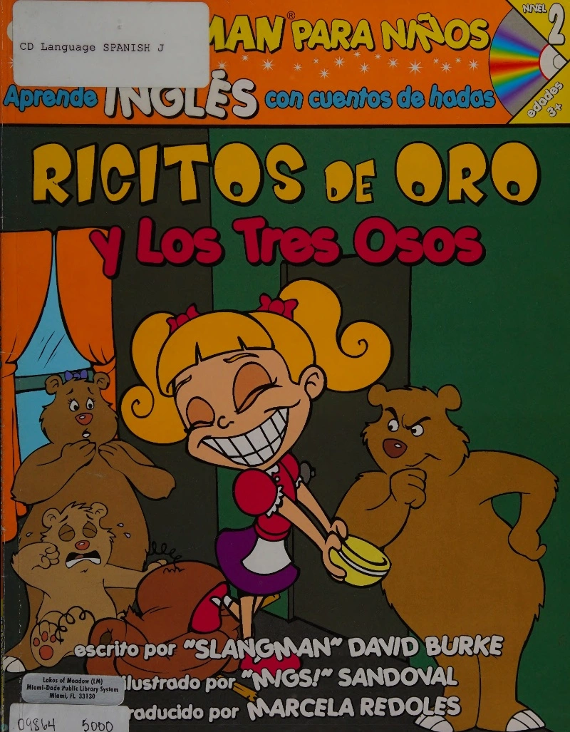 دانلود کتاب Learn English Through Fairy Tales Goldilocks and the Three (نسخه PDF)