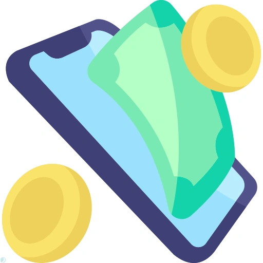 دانلود آیکون بانک (استایل مسطح) با فرمت PNG