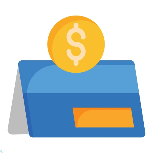 دانلود آیکون بانک (استایل مسطح) با فرمت PNG