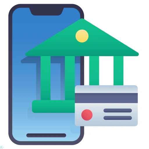 دانلود آیکون بانک (استایل مسطح) با فرمت PNG