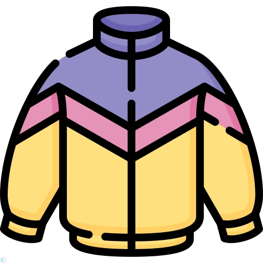 دانلود آیکون لباس (استایل خطی رنگی) با فرمت PNG