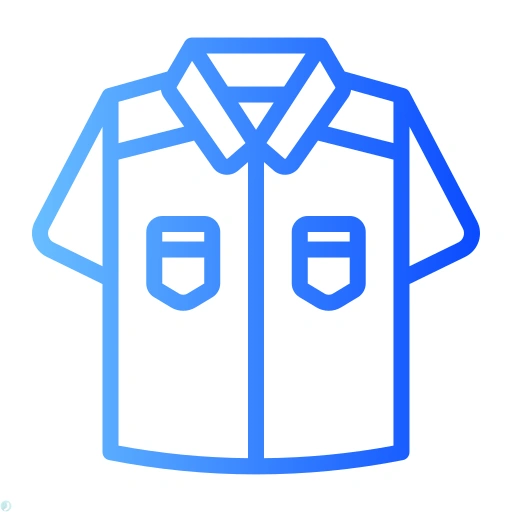 دانلود آیکون لباس (استایل گرادیان خطی) با فرمت PNG