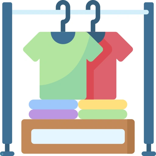 دانلود آیکون لباس (استایل مسطح) با فرمت PNG