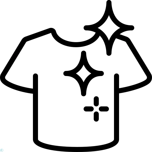 دانلود آیکون لباس (استایل خطی مشکی) با فرمت PNG