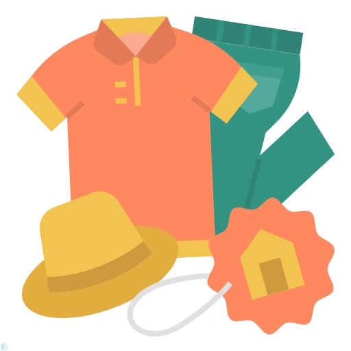 دانلود آیکون لباس (استایل مسطح) با فرمت PNG