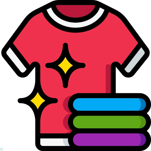 دانلود آیکون لباس (استایل خطی رنگی) با فرمت PNG