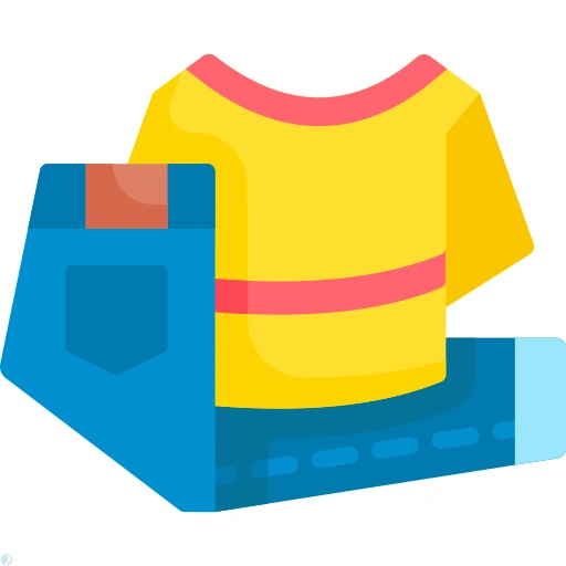 دانلود آیکون لباس (استایل مسطح) با فرمت PNG