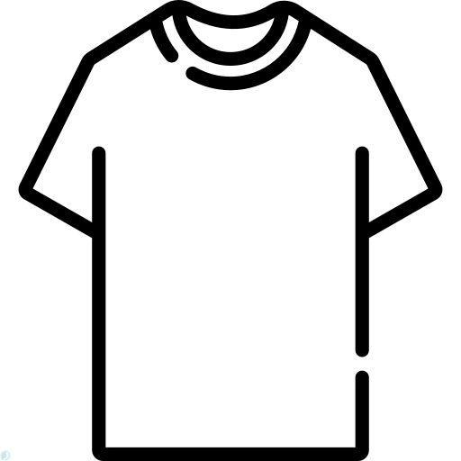 دانلود آیکون لباس (استایل خطی مشکی) با فرمت PNG