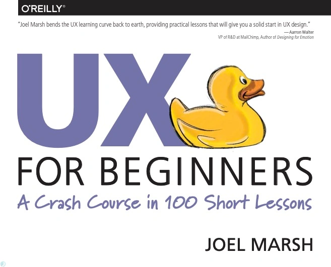 دانلود کتاب (A Crash Course in 100 Short Lessons) UX for Beginners (نسخه PDF)