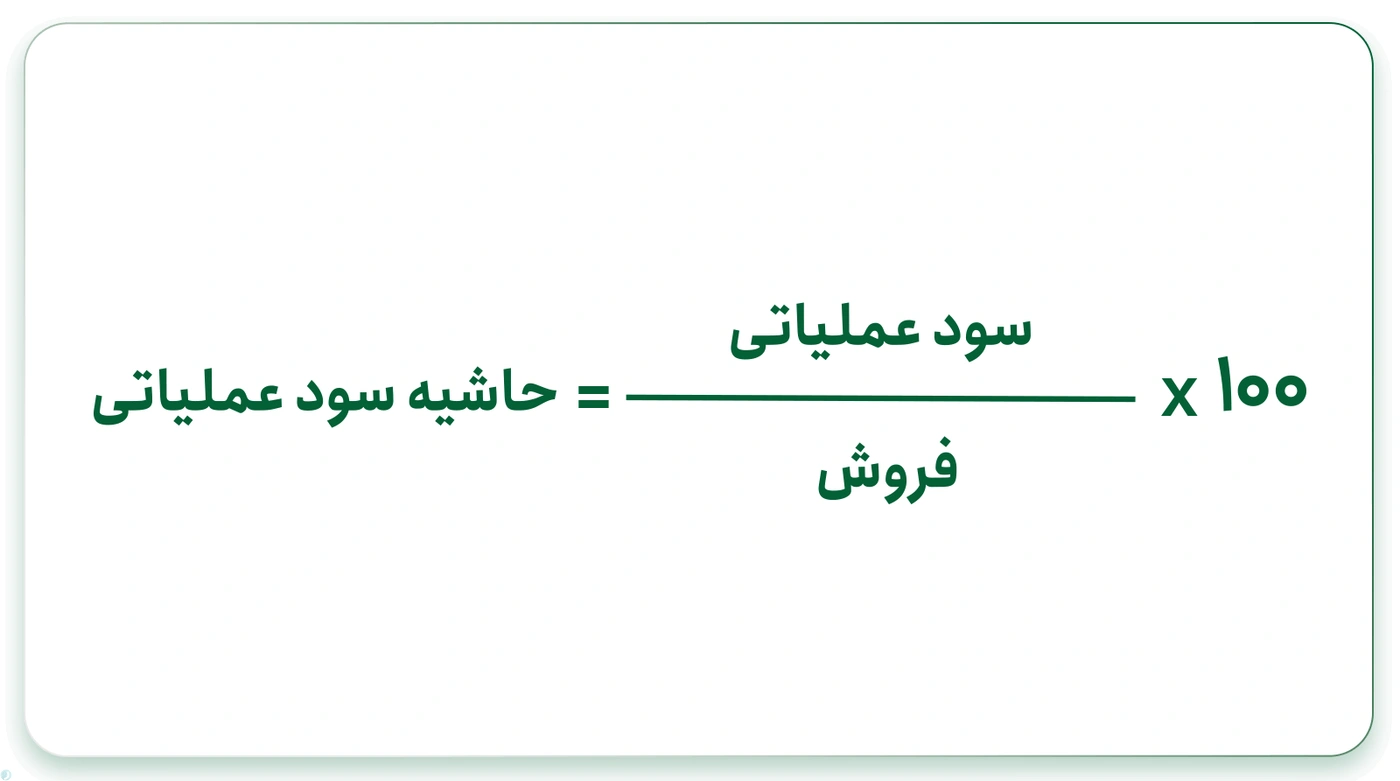 فرمول حاشیه سود عملیاتی