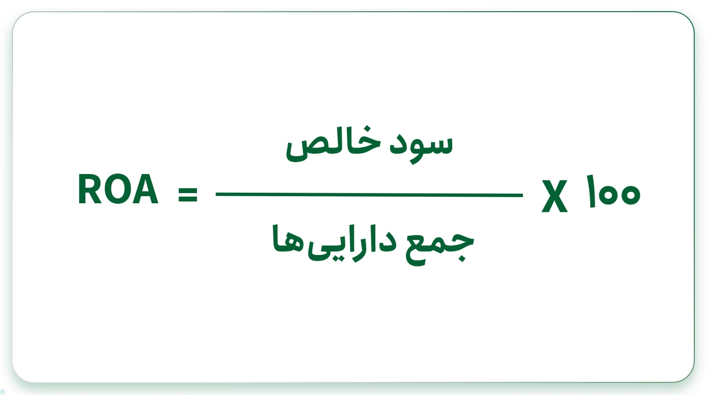 فرمول ROA