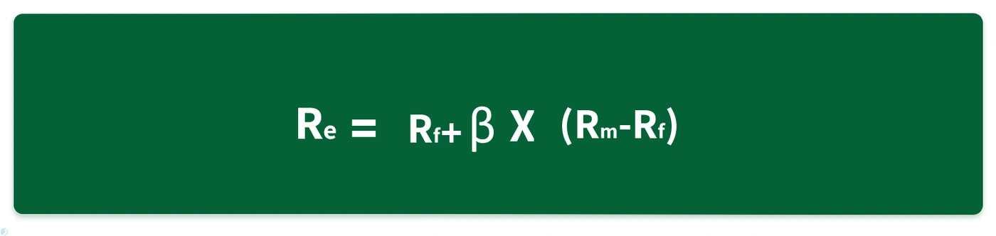 فرمول بازده مورد انتظار دارایی سرمایه ای (CAPM)