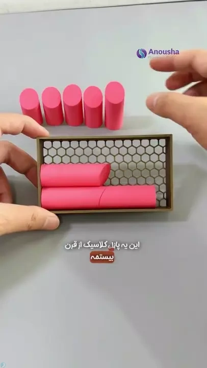 میتونی هشت تا قطعه رو داخل جعبه جا بدی؟