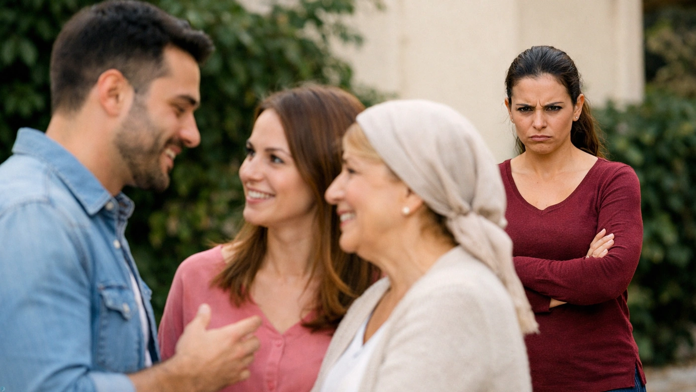 شوهرم همه چیز رو به خواهر و مادرش میگه! چیکارکنم؟😔