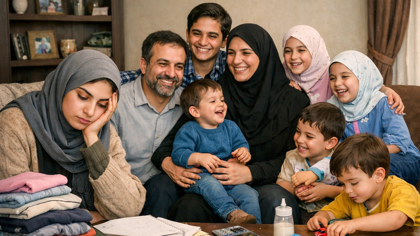 میدونی خسته‌ترین عضو خانواده کیه؟