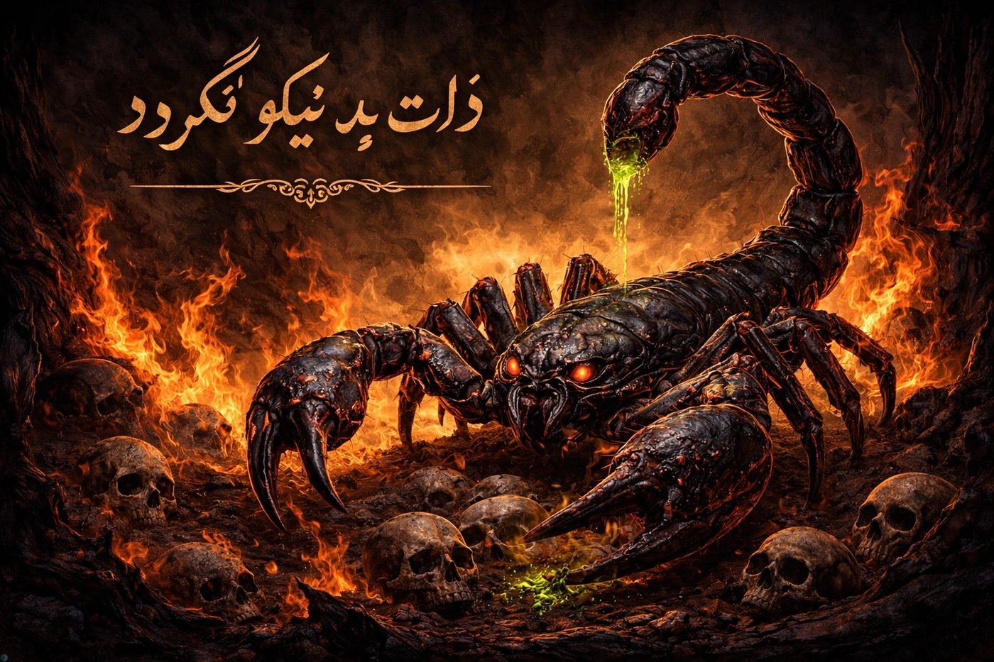 ذات بد نیکو نگردد!