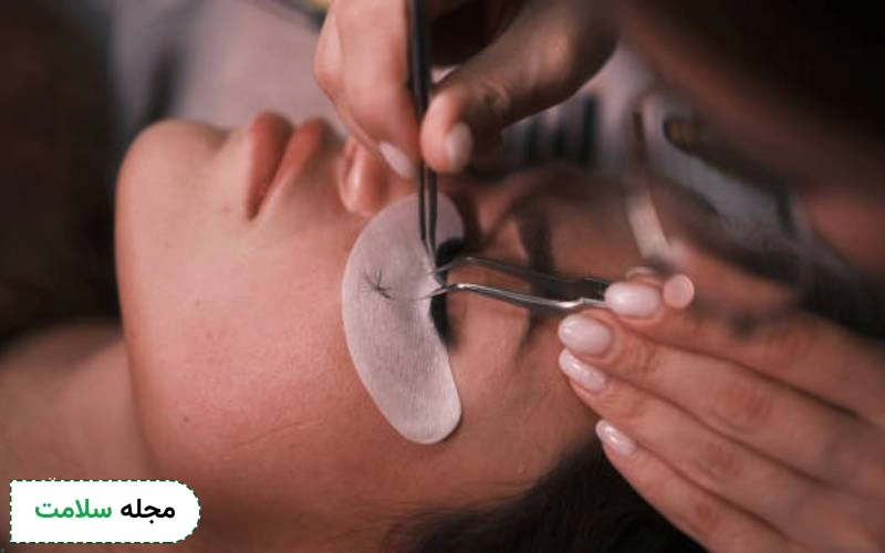 کاشت مژه خط چشمی